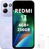 XIAOMI REDMI 17,Smartphone 4G+256GB,Helio G91-Ultra processore,display da 6,9 120Hz,Batteria da 7500mAh,Doppia fotocamera posteriore 50MP,Viola,Con caricatore da 67W