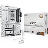 ASUS Scheda madre X870 MAX GAMING WIFI7W AMD AM5 ATX, PCB bianco a 8 strati, 12+2+1 DrMOS 80A, DDR5, PCIe 5.0 x16 Q-Release, 3x M.2, Wi-Fi 7 Q-Antenna, USB4® Type-C®, 2.5Gb LAN, BIOS FlashBack™, Aura