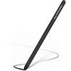 COQUE Penna capacitiva pieghevole, Samsung Galaxy Fold Edition nera per Samsung Galaxy Z Fold 7/Fold 6/Fold 5