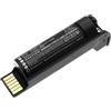 TCTK TECHTEK Batteria 2600mAh compatibile con [Zebra] CR2278, CR2278-PC, Delfiscan M81, DS22, DS2208, DS2278, DS2278-HC, DS2278SR sostituisce BT-000317-01, BTRY-DS22EAB0E-00