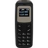 Annadue Mini Telefono Cellulare Bluetooth, Compatto 2G GSM Senza Blocco, Telefono Musicale per Viaggio e Backup, ABS 0.66 Pollici 350mAh con Gancio Auricolare, Supporto Nano SIM