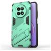 TINGYR Cover per Realme 12 5G Cover, Supporto Pieghevole, Cover Telefono Antiurto in TPU/PC, Custodia per Realme 12 5G.(Verde Scuro)