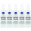 Innovative Naturopathics Spray al 3% di perossido di idrogeno per uso alimentare, 5 x 200 ml, senza BPA, non stabilizzato e senza additivi H2O2