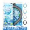 XINHOME Tubo refrigerante per il collo, cuscino per ghiaccio personale per la stagione calda, gel portatile riutilizzabile - raffreddamento termico