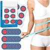 BLholife Cerotti Dimagranti, Patch per Tutti i Tipi di Corpo, Cerotto Efficaci Lenisce la Pelle, Naturali Piante Ingredienti per Addome, Gambe e Braccia, 30 Pezzi
