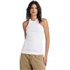 G-STAR Donna Italian Army Ultra Slim Tank Top, Bianco (white D22768-D289-110), XS