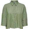 ONLY Onlastrid Life 2/4 Crop Shirt Wvn Noos Camicia vestibilità Normale, Spalle Svasate Donna (Pacco da 1)