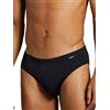 Skiny Herren Brasil Slip 2er Pack Micro Multipack Mutande da Uomo, Black, M (Pacco da 2)