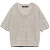 VERO MODA Vmleilani - Maglione con Scollo a U, Pumice Stone., L