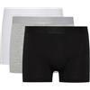 DeFacto Boxer da Uomo a Maglia, Morbidi e Traspiranti, per Uomo, Bianco, XXXL