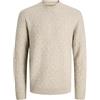 JACK & JONES Jprblasimon Structure Knit Crew Neck Jprblasimon Structure Knit Crew Neck Uomo (Pacco da 1)