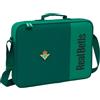 safta REAL BETIS BALOMPIÉ - Portafoglio extracurricolare, valigetta, borsa a tracolla, comodo e versatile, qualità e resistenza, 38x6x28 cm