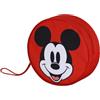 Disney Topolino Face-Borsa da Toilette Jumbo, Nero, 21 x 23 cm