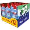 Colgate Collutorio Colgate Triple Action 12 x 500 ml, aiuta a Combattere l'Alito Cattivo, Riduce Efficacemente i Batteri, Collutorio al Fluoro, Clinicamente Testato dai Dentisti