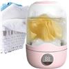 Générique Mini Lavatrice Coppa Lavaggio Compatta da 1,1 L | Mini Lavatrice Per Biancheria Intima Per Calze Reggiseno Abbigliamento Bambini Asciugamani Spazi Ridotti Dormitori Camper