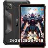 Blackview Tablet Rugged 8.68 Pollici Android 15 GeminiAI, 24 GB RAM