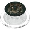 Duck Days Vintage Anatra Caccia Bottoms Up Palude Alba Umorismo PopSockets PopGrip per MagSafe