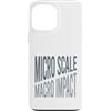 Whyitsme Design Custodia per iPhone 13 Pro Max Microbiologia Micro scala, impatto macro