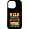 90s Hip Hop Gifts Custodia per iPhone 15 Pro Max Anni '90 Il decennio Hip Hop esploso Anni '90 Hip Hop