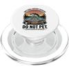 Do Not Pet Husband Men's Funny Emotional Do Not Pet Festa del papà Papà Divertente Supporto emotivo Marito PopSockets PopGrip per MagSafe
