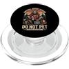 Do Not Pet Husband Men's Funny Emotional Do Not Pet Festa del papà Papà Divertente Supporto emotivo Marito PopSockets PopGrip per MagSafe