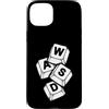 Grandio Design Funny Gamer Geek & Gaming Custodia per iPhone 15 Plus Gaming WASD Computer Tastiera PC Gamer Move Keys