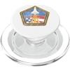 NASA Razzo In Pentagono Icona PopSockets PopGrip per MagSafe