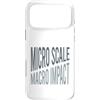 Whyitsme Design Custodia per iPhone 17 Pro Max Microbiologia Micro scala, impatto macro