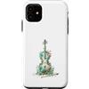 Disegni Artistici Violoncello Floreale V Custodia per iPhone 11 Violoncello Floreale Vintage Musica Classica