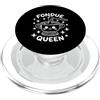 Melted Cheese Fondue Lover Designs Casseruola per formaggio fuso Fondue Queen Kawaii PopSockets PopGrip per MagSafe