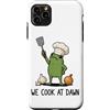 Funny Frog Meme Cooking Humor Gifts Men Custodia per iPhone 11 Pro Max Cuciniamo all'alba Frog Funny Frog Meme Cooking Chef Culinary