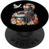 Catholic Core Catholiccore Funny Alt Got Strega Halloween Cartoon Coquette Christian Cuore Perline PopSockets PopGrip Adesivo