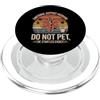 Do Not Pet Husband Men's Funny Emotional Do Not Pet Festa del papà Papà Divertente Supporto emotivo Marito PopSockets PopGrip per MagSafe