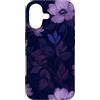 Deep Purple, Lavender & Lilac Flower Gif Custodia per iPhone 17 Fiori di campo di lavanda Estetica Floreale Scuro Botanico