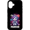 BDAZ Custodia per iPhone 16 Parker Unicorno Astronauta spaziale