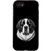 Saint Bernard Lovers Custodia per iPhone SE (2020) / 7/8 Disegno di San Bernardo - San Bernardo Mamma Cane Alpino Papà