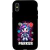 BDAZ Custodia per iPhone X/XS Parker Unicorno Astronauta spaziale