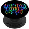 Junior Drip 11 ° grado Torna al liceo College Juniors PopSockets PopGrip Adesivo
