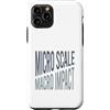 Whyitsme Design Custodia per iPhone 11 Pro Microbiologia Micro scala, impatto macro