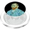 RelaxArtWorld Autoritratto di Vincent van Gogh (1889) - senza sfondo PopSockets PopGrip per MagSafe
