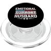 Emotional Support Husband Do Not Pet Gif Marito di supporto emotivo PopSockets PopGrip per MagSafe