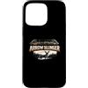 Regalo di caccia stagionale con arco da Custodia per iPhone 15 Pro Max Arrow Slinger per arcieri di tiro con l'arco tradizionale