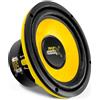 Pyle Altoparlanti Auto Woofer 16,5 Centimetri, Casse Audio 300 Watt Potenza Picco, 4 Ohm Impedenza, Risposta Frequenza 60-20KHz per Stereo Auto, Giallo