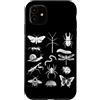Funny Entomology Insects Species Bug Col Custodia per iPhone 11 Grafico degli insetti Entomologia Insetti Specie Bug Collector Natura