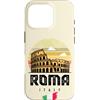 Bahaa's Tee Custodia per iPhone 16 Pro Cool Rome Italy Colosseum Souvenir Graphic Tees, Rome Italy