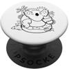 FreddyKoala Painting Fun Sommer Gelcreme I Koala I Colorare Dipingere PopSockets PopGrip Adesivo