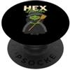 Halloween Gift For Kids Master Builder B Hex Builder Witch Halloween Mattone O Treat Brick Builder PopSockets PopGrip Adesivo