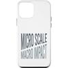 Whyitsme Design Custodia per iPhone 12 mini Microbiologia Micro scala, impatto macro
