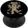 Halloween Gift For Kids Master Builder B Boo Spooky Monste Brick Builder Mattone O Treat Halloween PopSockets PopGrip Adesivo