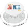 Whyitsme Design Funny Microbiology Pun Siamo tutti compagni di cellule qui PopSockets PopGrip per MagSafe